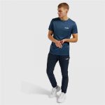 Men’s Short Sleeve T-Shirt Ellesse Malbe  Blue - Image 4