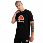 Men’s Short Sleeve T-Shirt Ellesse Dyne Black - Image 4