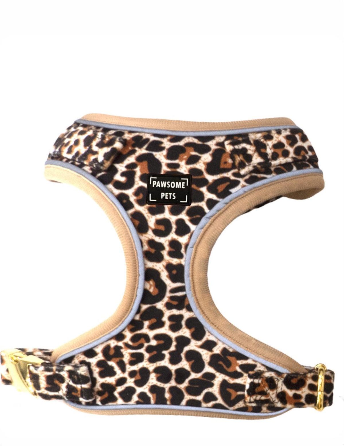 ADJUSTABLE HARNESS - BEIGE LEOPARD - Image 1
