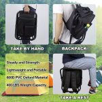 NNETM Portable Fishing Backpack Chair for Outdoor Adventures - Image 2