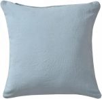 Textured Cushion Cover with Diamond Pattern | 40x40cm | Blue | Tufted Cotton | Handmade - Image 4
