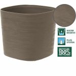 Self-watering flowerpot Garden ID Taupe 25 x 25 cm - Image 3