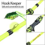 Ultralight 5-Section Travel Fishing Rod with Comfortable EVA Handle - Yellow - Image 4