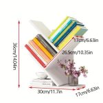 A minimalists dream: a beautifully crafted wooden bookshelf for your desk - Image 3