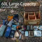 NNETM Camping Storage Bag Organizer with Shoulder Strap - Image 2