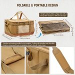 NNETM Camping Storage Bag Organizer with Shoulder Strap - Image 5