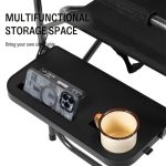 Outdoor Folding Chair with Side Table - Your Versatile Camping Companion - Image 2