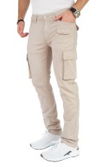 STYLEKO Stylische Cargo-Freizeithose Slim fit mit Gürtelschlaufen - Image 42