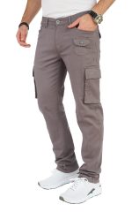 STYLEKO Stylische Cargo-Freizeithose Slim fit mit Gürtelschlaufen - Image 19