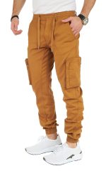 STYLEKO Stylische Cargo-Freizeithose Slim fit mit Elastischer Hosenband - Image 48