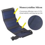 NNETM 20W Portable Solar Panel Charger - Green - Image 5
