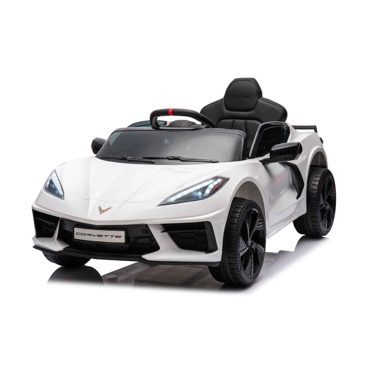 12V Chevrolet Corvette C8 1-Seater Kids Ride-On Car - Image 9