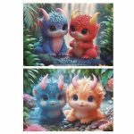 Puzzle Educa Adorable Monsters 100 Pieces (2 Units) - Image 3