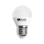 Spherical LED Light Bulb Silver Electronics 960727 E27 7W - Image 2
