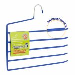 Multiple Trouser Hanger Hidalgo Blue Metal 34 X 0,5 X 32 CM