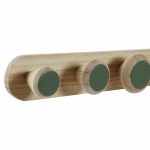 Wall mounted coat hanger DKD Home Decor Plastic MDF Wood Tropical 48 x 6 x 7,5 cm (2 Units) - Image 3