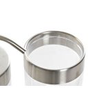 Bath Set DKD Home Decor Transparent Silver Aluminium polystyrene Plastic 10 x 7,5 x 16,5 cm - Image 2