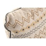 Cushion Home ESPRIT Beige Ikat 45 x 45 x 15 cm - Image 4