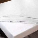 Fitted bottom sheet Hosteline IRIS White Single - Image 2