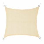 Shade Sail Faura Beige 3,6 x 3,6 m Squared