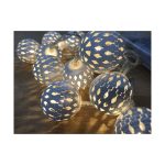 Wreath of LED Lights Decorative Lighting Silver - Image 5