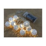 Wreath of LED Lights Decorative Lighting Silver - Image 4