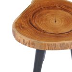 NNEVL Coffee Table 40x45 cm Solid Teak - Image 4