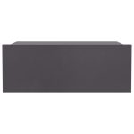 NNEVL Floating Nightstands 2 pcs Grey 40x30x15 cm Chipboard - Image 5