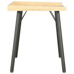 NNEVL Desk Oak 90x50x79 cm - Image 3