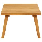 NNEVL Garden Coffee Table 90x55x35 cm Solid Acacia Wood - Image 3