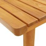 NNEVL Garden Coffee Table 90x55x35 cm Solid Acacia Wood - Image 5