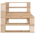 NNEVL Garden Pallet Corner Sofa Wood - Image 2