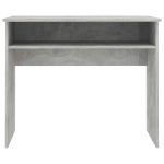 NNEVL Desk Concrete Grey 90x50x74 cm Chipboard - Image 4