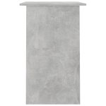 NNEVL Desk Concrete Grey 90x50x74 cm Chipboard - Image 5