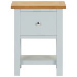 NNEVL Nightstand 36x30x47 cm Solid Oak Wood - Image 3