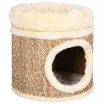 NNEVL Cat House with Luxury Cushion 33 cm Seagrass