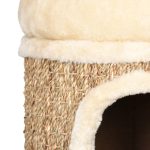 NNEVL Cat House with Luxury Cushion 33 cm Seagrass - Image 4