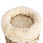 NNEVL Cat House with Luxury Cushion 33 cm Seagrass - Image 5