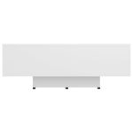 NNEVL Coffee Table White 85x55x31 cm Chipboard - Image 4