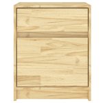 NNEVL Bedside Cabinet 40x31x50 cm Solid Pinewood - Image 5