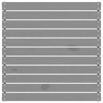 NNEVL Garden Footstool Grey Solid Pinewood - Image 3