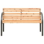 NNEVL Children Garden Bench 81 cm Solid Wood Chinese Fir - Image 2