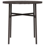 NNEVL Tea Table Brown 45 cm Poly Rattan - Image 4