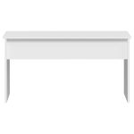 NNEVL Coffee Table White 102x50.5x52.5 cm Engineered Wood - Image 4