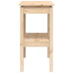 NNEVL Console Table 80x40x75 cm Solid Wood Pine - Image 5
