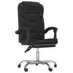 NNEVL Reclining Office Chair Black Faux Leather - Image 2