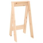 NNEVL Stools 2 pcs 40x40x75 cm Solid Wood Pine - Image 4
