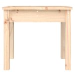 NNEVL Garden Bench 50x44x45 cm Solid Wood Pine - Image 4