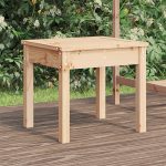 NNEVL Garden Bench 50x44x45 cm Solid Wood Pine
