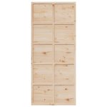 NNEVL Barn Door 90x208 cm Solid Wood Pine - Image 4